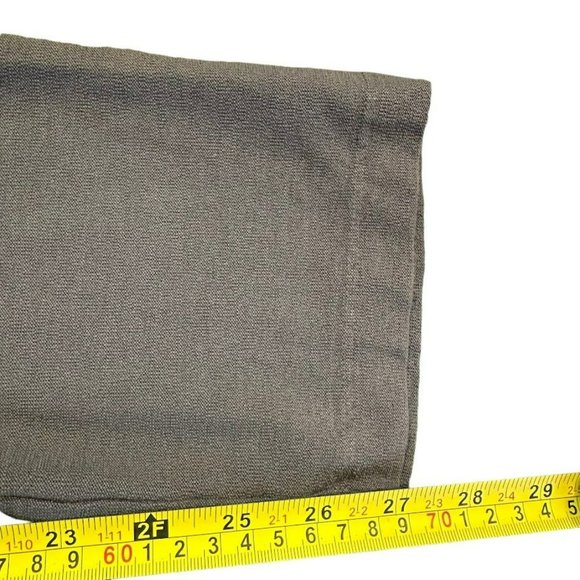 Eileen Fisher Gray Viscose Blend Stretch Slim Leg Dress Pants Womens S - Picture 6 of 6